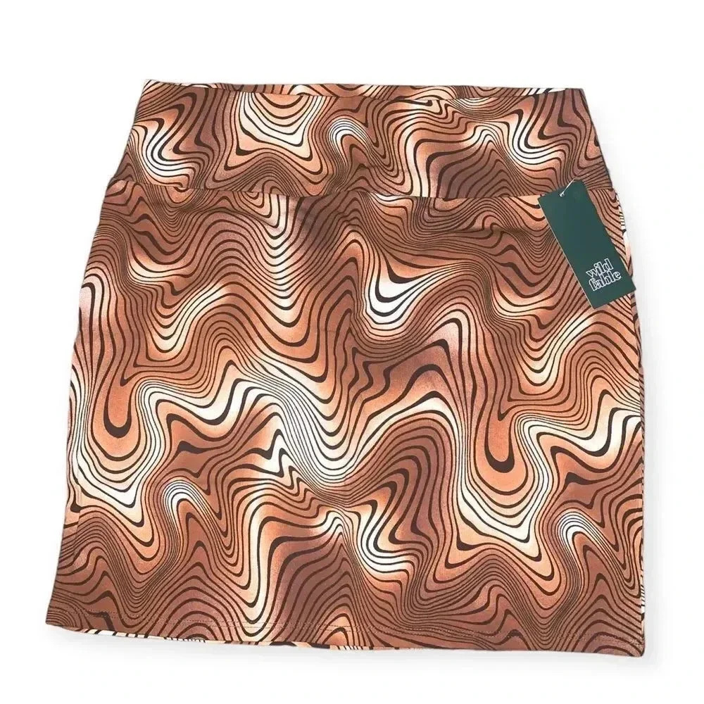 Wild fable swirl brown mini